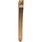 Ekena Millwork Thorton Arts & Crafts Rough Sawn Bracket, Western Red Cedar, 4"W x 34"D x 42"H BKT04X34X42THR03RWR - alternate 3
